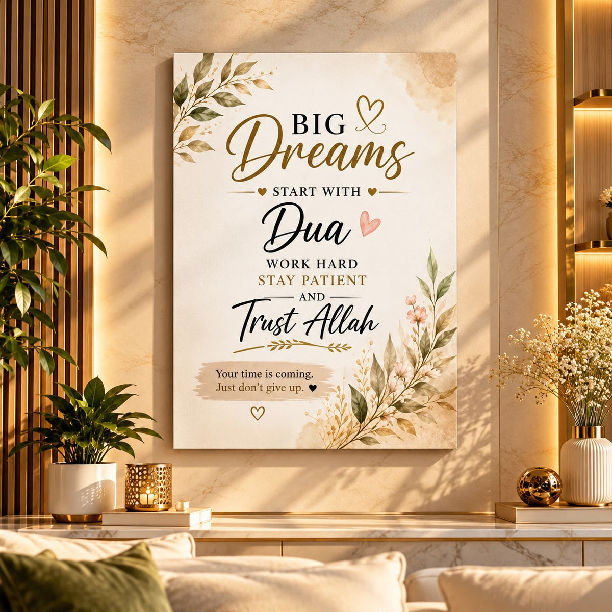 Set of 2 Premium Wall Art Photo Tiles –Home Decor